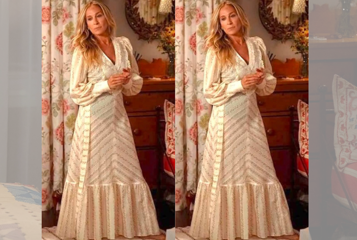 Carrie Bradshaw wears prairie fashion with nostalgia