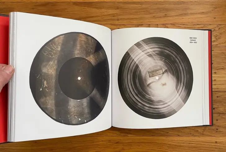 Old X ray record with music
