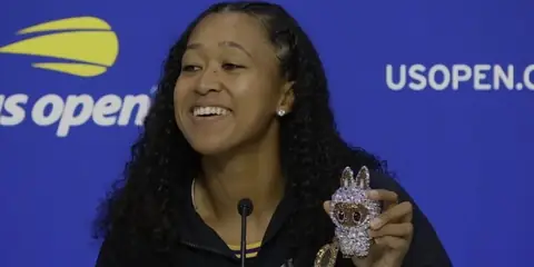 Naomi Osaka’s Labubu Jewelry Steals the Spotlight at the US Open