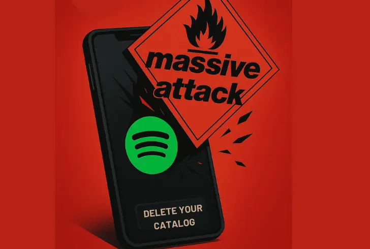 Massive attack campaign No Music for Genocide campaign